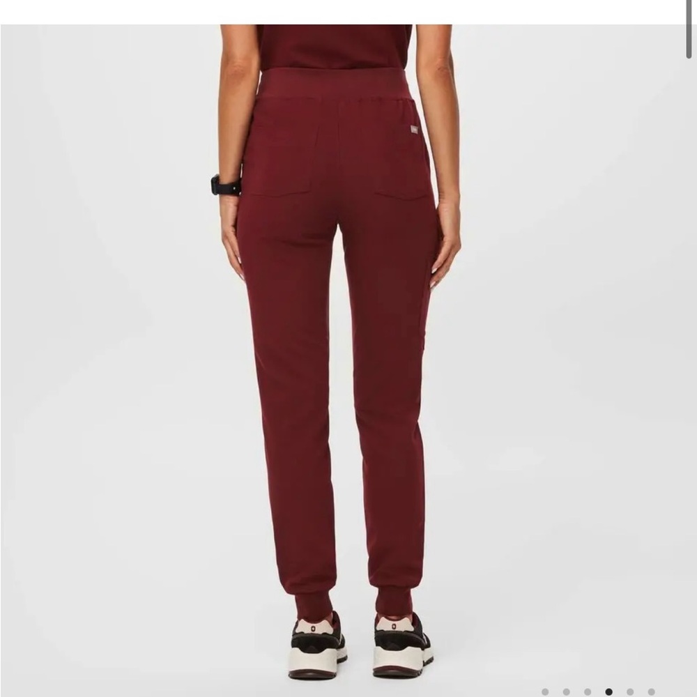 Women's Burgundy Jogger Pants